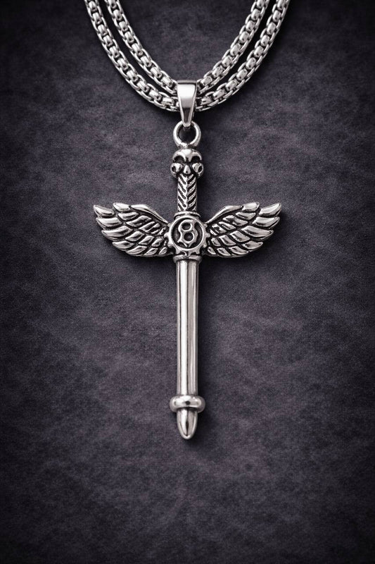 Collar Daga Alada Clásica