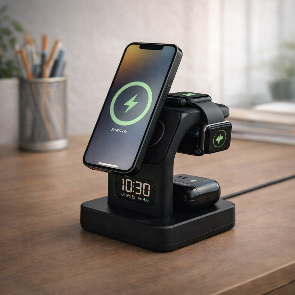 Carga Magnética 5 en 1 para Escritorio